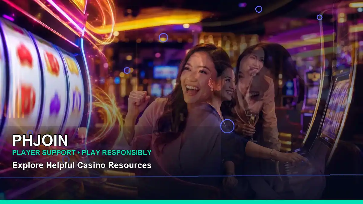 PHJOIN high roller casino games presented in a sleek night-themed layout for mobile-friendly play
