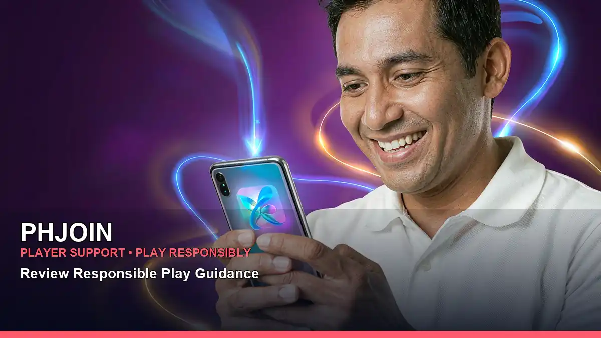PHJOIN mobile casino app download guide with a clear install button layout for Philippine players